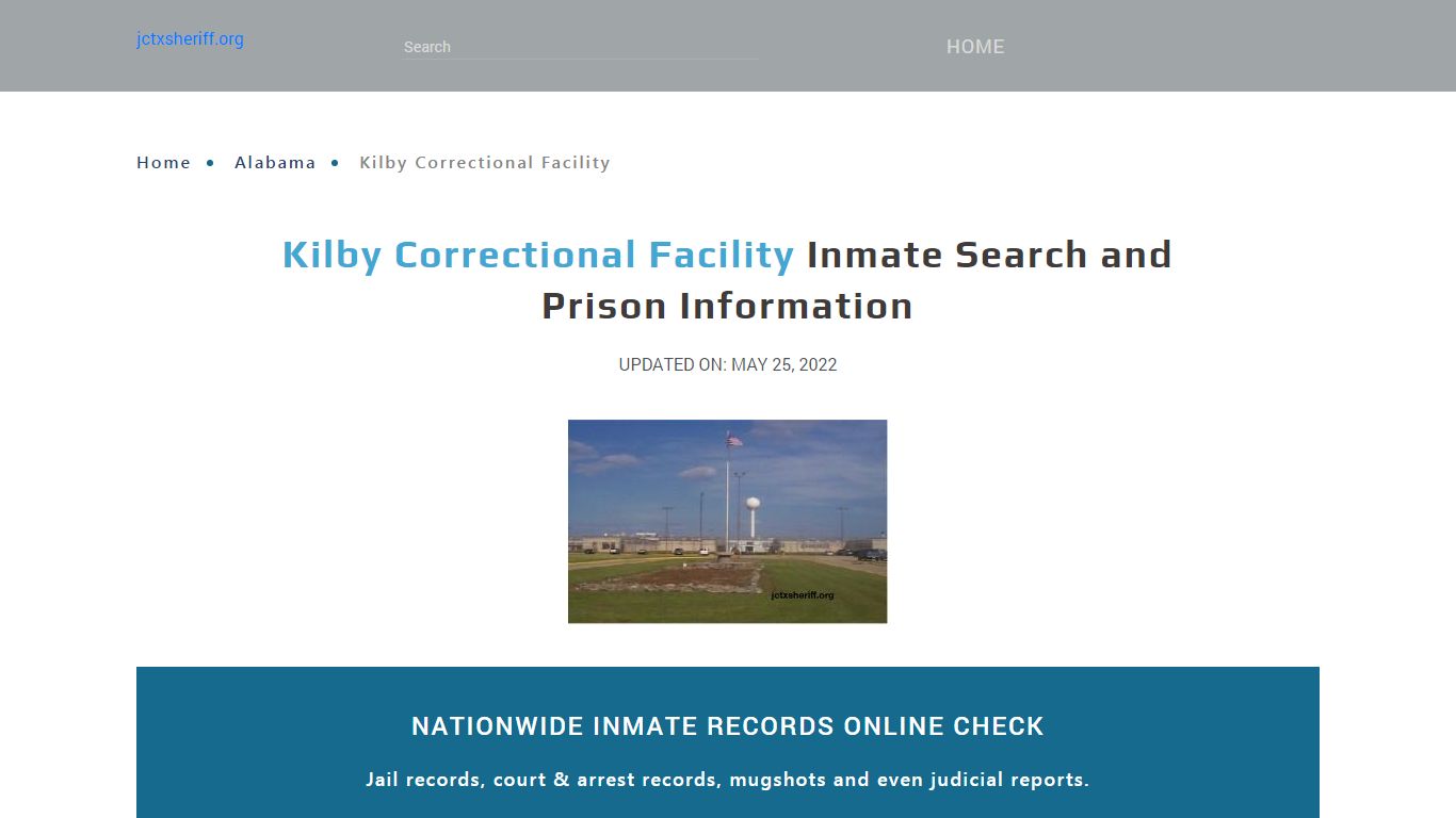 Kilby Correctional Facility Inmate Search, Visitation, Phone no ...